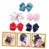 TOVINANNA Girls Hair Bow Clips 5pcs Bow Hairpins for Boys