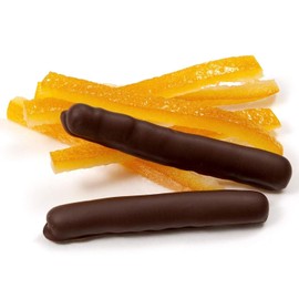 Andy Anand Dark Chocolate Orange Peel (1 lbs), Shipped 2nd Day Air