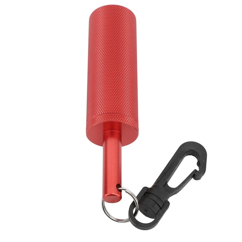 Underwater Shaker Aluminum Anti Slip Texture Steel Balls Included with