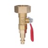 Rv Blow Out Plug Adapter, Sprinkler Blow Out Adapter, Brass