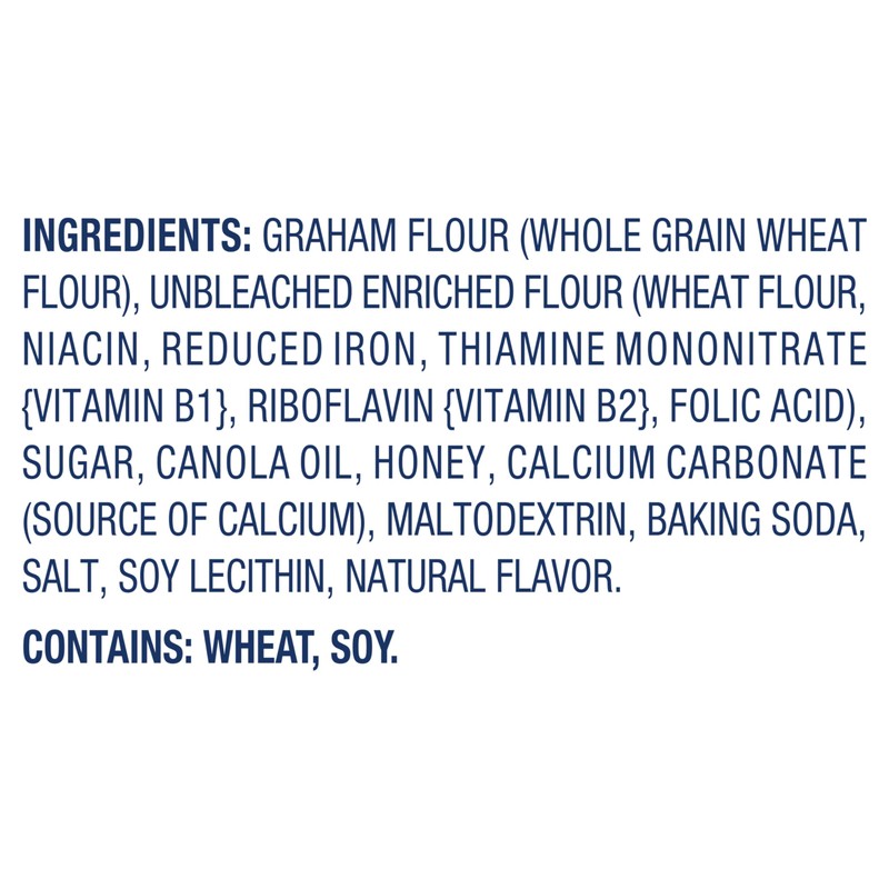 TEDDY GRAHAMS Honey Graham Snacks, Bulk Kids Snacks, 6 -