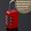 IEBTAWN 1 x Tsa Suitcase Lock, 4-Digit Combination Lock for