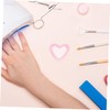 FOMIYES Versatile Crystal Nail Dappen Cup for Acrylic Nails Art