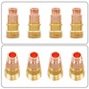 71 pcs TIG Welding Torch Kit - Alumina Nozzle, Collets,