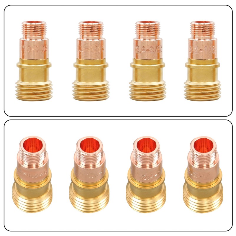 71 pcs TIG Welding Torch Kit - Alumina Nozzle, Collets,