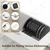 Anhow Pan Organiser, Expandable Pan Holder for Drawer, Lid Holder