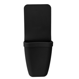 Heat Resistant Silicone Pouch Protective Soft Washable Silicone Flat Iron Case Holder for Cutlery Fruit Peels Black