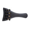 Cello Tailpiece with 4 Fine Tuners Adjustable Black Musical Instrument