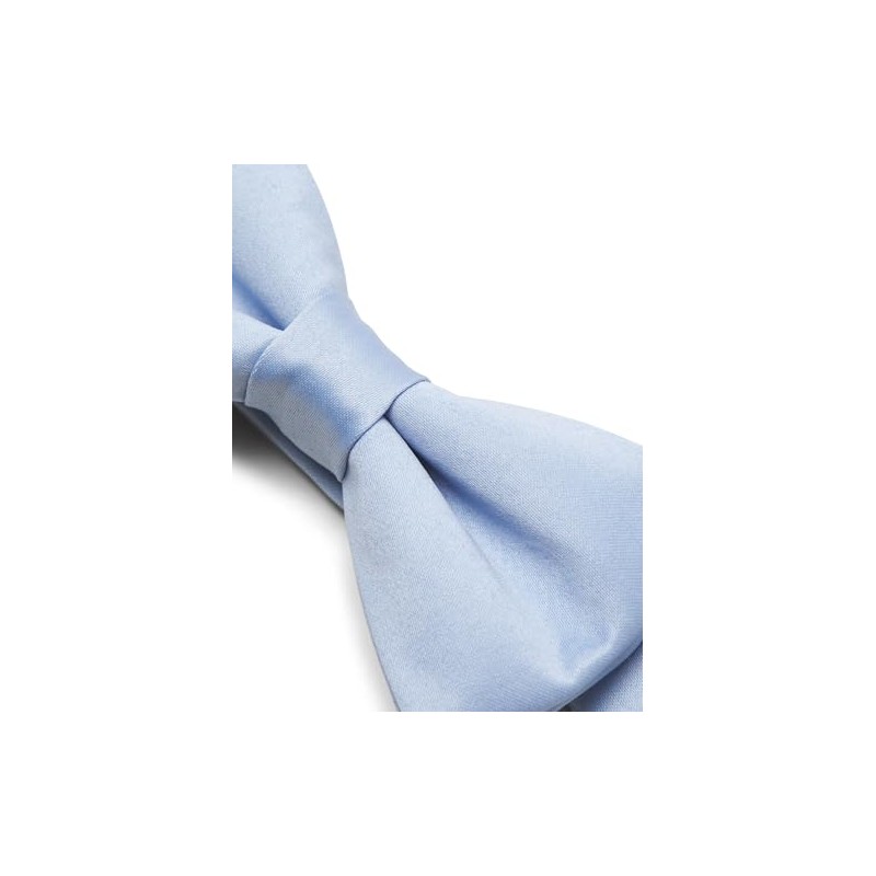 JACK & JONES Men's Jacsolid Bowtie Noos Bow Tie, Chambray