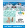 OCEANBROAD Self-Adhesive 96''x23.5'' Boat Flooring Non-Slip Diamond Pattern EVA Foam