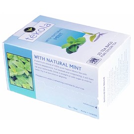 tekola, Ceylon Black Tea with Peppermint flavor. A premium blend of 100% pure Ceylon Tea. Full-bodied and invigorating, it will liven up your taste buds, 25 Count (Pack of 2)