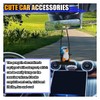 Swinging Penguin Car Pendant, Car Rear View Mirror Charm Decoration,
