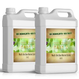 Humboldts Secret Set of A & B Liquid Hydroponics Fertilizer - World's Best Nutrient System – Hydroponic Nutrients for Outdoor, Indoor Plants – Supports Vegetative and Flowering Stages of Plants