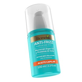 Biometik Anti-Frizz, Aceite Capilar, Rellena las Puntas para un Cabello más Largo sin Puntas Abiertas, Máximo Control de Frizz, con Argán Oíl y Proteínas de Seda, 100 ml