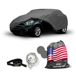 DaShield Ultimum Series Car Cover Waterproof All Weather for Mini Cooper Car Cover Countryman 2011-2023 Hatchback 4-Door - Protection Semi Custom Fit - Dust, Sun, Snow, Rain, Protection in&Outdoor