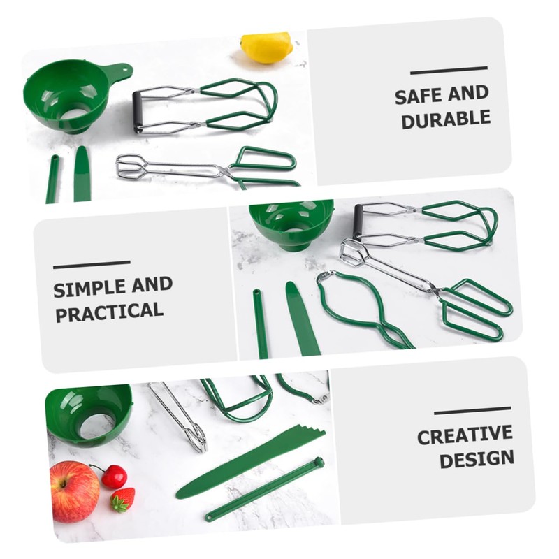 Gatuida 5sets Magnetic Canning Lid Lifters Scald Jar Lifting Tools
