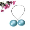 CORHAD Opal Button Magnetic Curtain Tiebacks Steel Rope Holdbacks Magnets