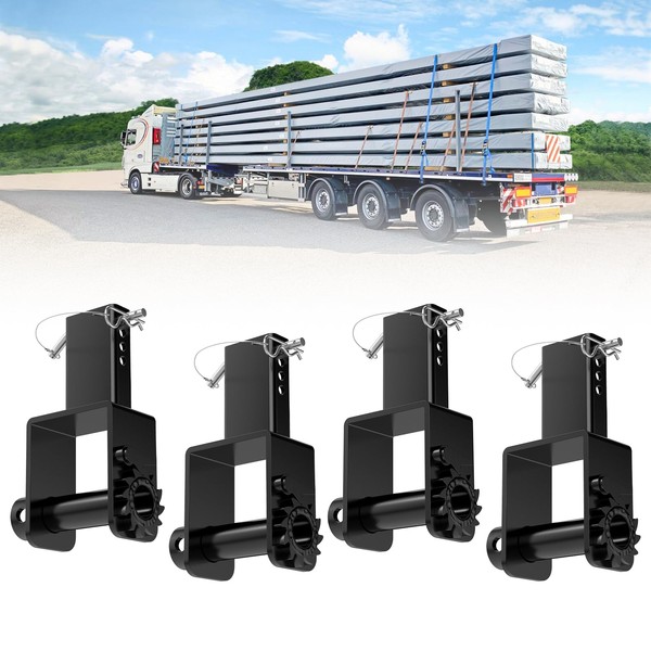 2025 Upgraded Trailer Stake Pocket Winch Heavy Duty 4 PCS