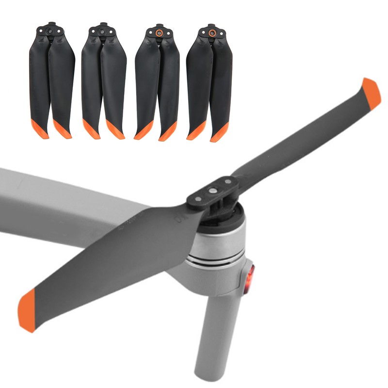 2 Pair 7238 Low Noise Propellers Quick Release Paddle Blades