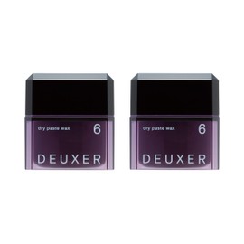 DEUXER Dry Paste Wax 6 (Set of 2) Hair Wax, Floral Berry, 2pcs