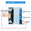 DC Motor Driver, DC 3V-18V 10A Dual H Bridge Motor