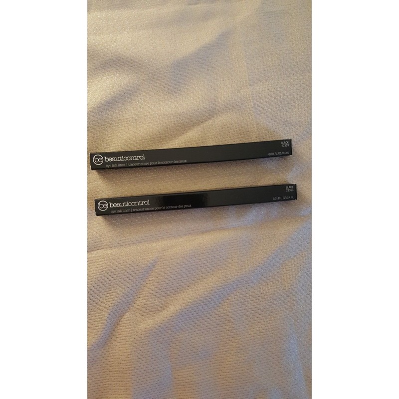 Beauticontrol Eye Ink Liner Black (Lot of 2)"Long Lasting" Quick