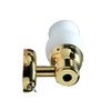 Pactrade Marine Mini LED Brass Frosted Glass Wall Light