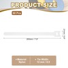 PATIKIL 8 Inch Reusable Cable Ties, 60 Pcs Cable Management