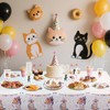 Obussgar Cat Party Decoration - Cat Party Tableware Set with