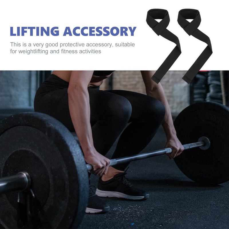 Outanaya 2Pcs Professional Wrist Strap Breathable Fitness Gym Strap for