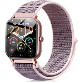 VELULYX Nylon Elastic Loop band Compatible with Veryfit IDW19/IDW13/IDW15/IDW18, 22MM Elastic Band for Goryfit Smart Watch T50/T60/T70/P66/P66D/P72/P95/P99, Y66/Y6,YB54, H1/D1, G39, LW11/LW36/LW51
