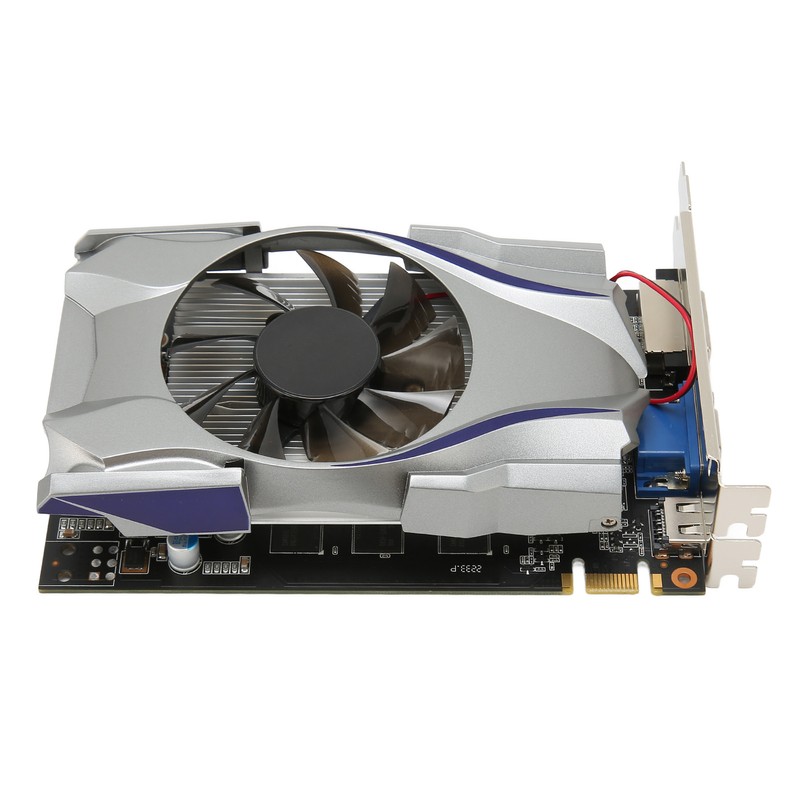Gaming Graphics Card 1GB 128Bit GDDR5 PCI Express 2.0 3200MHZ