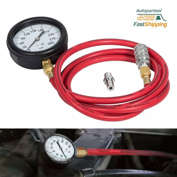 Unbranded TU-32-20 Diesel Fuel System Pressure Test Gauge for Cummins