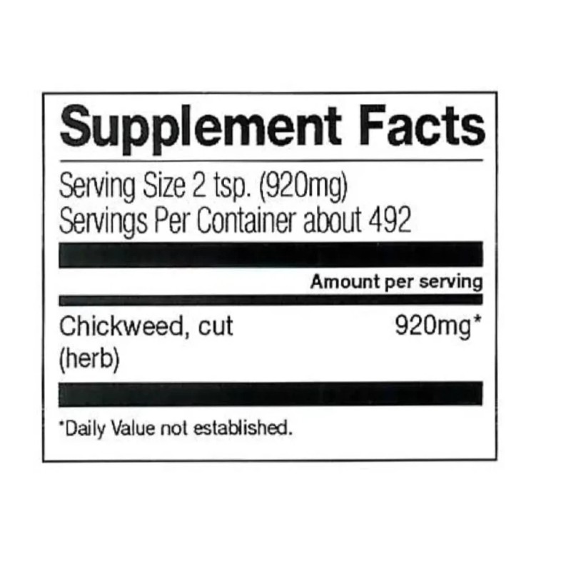 Frontier Co-op Chickweed Herb - Kosher - Cut & Sifted