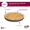 Gobel Round Pastry 226450 Cinnamon Non-Stick Removable Base