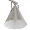 Ceybo 4 Light Brushed Nickel Bathroom Vanity Light Fixture for
