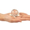 Adwikoso 4Pcs 40mm Crystal Ball Prism Pendant Glass Chandelier Hanging