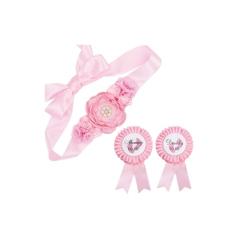 ChungLong0593 Blue Mommy to Be & Daddy to Be Ribbons