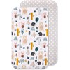 Lovely Hippo 2 x Fitted Sheets 50 x 83 cm,