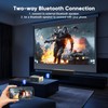 TMY 1080P Full HD Portable Mini Projector, Upgraded Bluetooth Movie