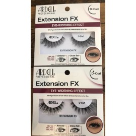 ARDELL Extension FX D-Curl Eye Widening Black Strip Lashes 2 Pairs