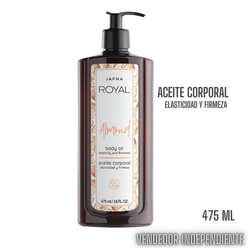 Aceite Corporal de Almendras y Vitamina E Grande Jafra Royal