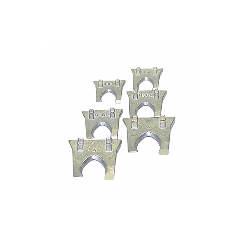 Hammerkeil-Set 6tlg. je 2St. Nr.2-3-4