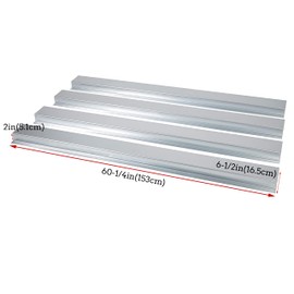 KUAFU Truck Bed Support Crossmember Rails Compatible with 1997-2010 Ford F150 F250 F350 F450 Super Duty Pickup Truck Bed Brace Rails (Set of 4)