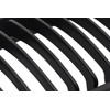 Radiator Sport Front Ribbed Grill Black Matt Registration Free Set