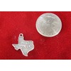 Wholesale Charms 10pc I love Texas charms in antique silver