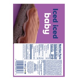 Tastykake ⚫️ New Tastykake Iced Fudge Cookie Soft Chocolate Icing Baked Bars 10.5oz