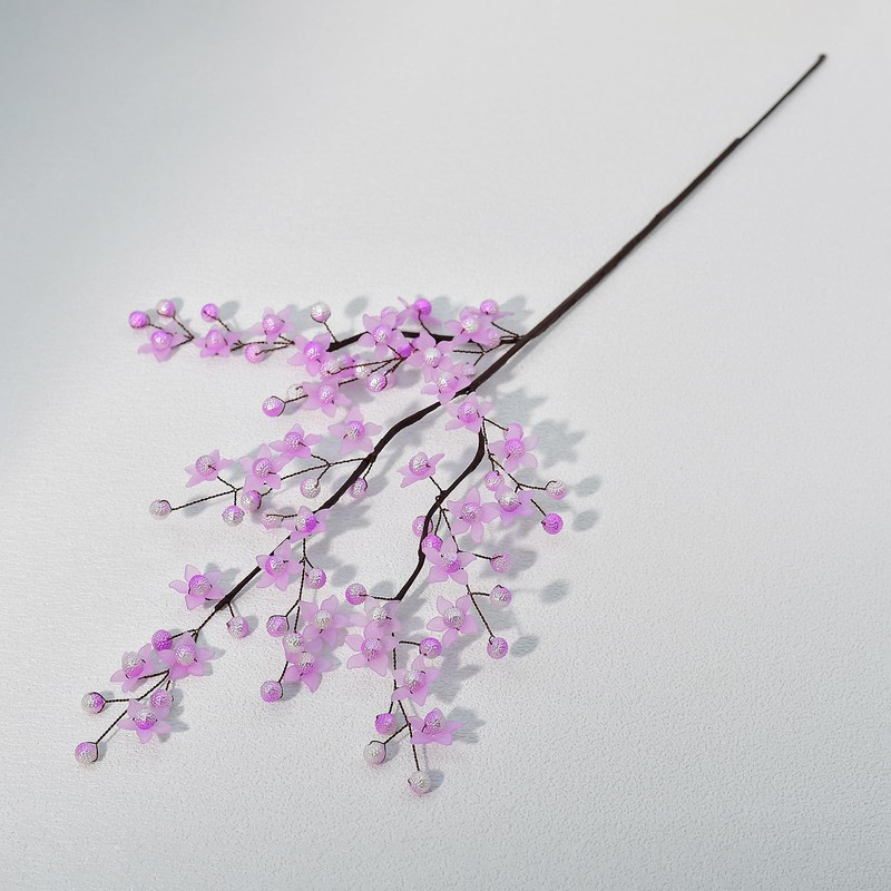 1 Piece Plastic Artificial Flower Decorative Handicrafts and Ornaments, Acrylic