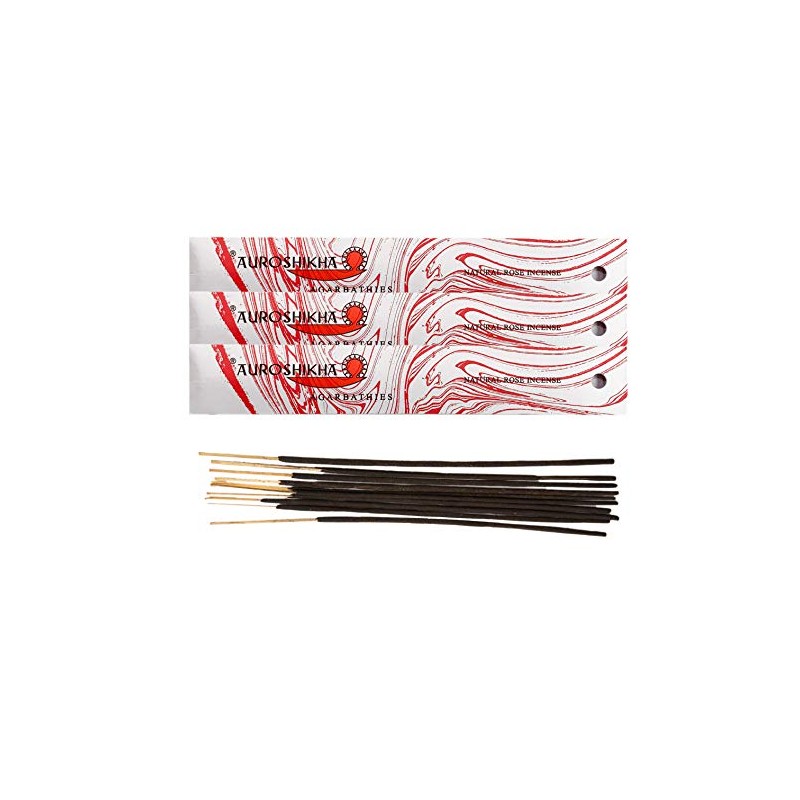 Natural Rose Incense 10 Grams (3 Pack)