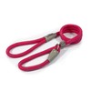 Ancol Viva Reflective Rope And Real Leather Slip Lead 150